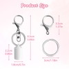 4 Pcs Keychain Cap Compatible With Summer Fridays 0.5 oz