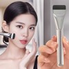 Spatula Brush for Foundation: Flat Pore-Adhering Applicator 1 pc 5ea