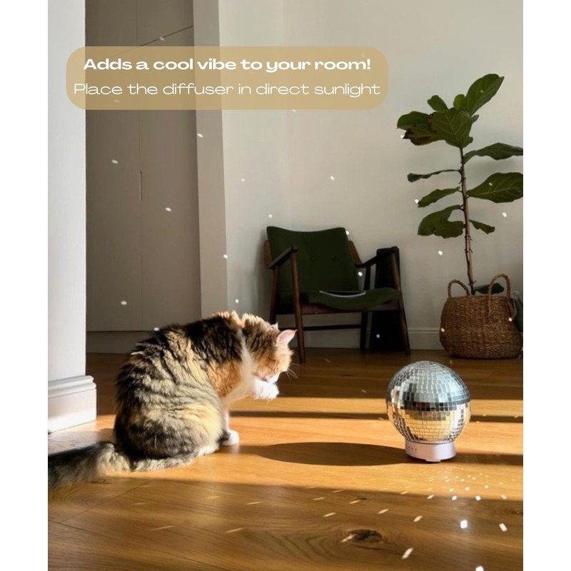 Mirror Ball Diffuser – Cute Essential Oil Diffuser and Humidifier