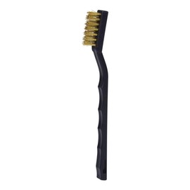 KS Tools 201.2316 170mm Sparkplug Wire Brush Brass