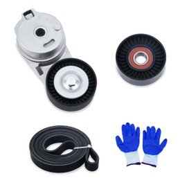 NAYAMOL 38018 38323 Serpentine Belt Drive Component Kit, Compatible with Dodge Ram 1500 2500 3500 V8 5.7L HEMI 2009–2018 Replaces# 06A903315D 06A903315E 06A903315F 4861660AA K060795HD