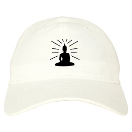 Kings Of NY Buddha Dad Hat Baseball Cap White
