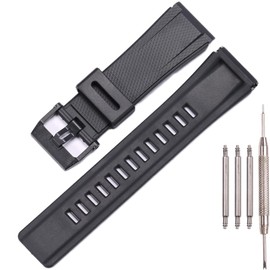 Resin Watch Band Compatible with Casio PRG-600 PRW6600 PRG-650Y Men's Rubber Sport Waterproof Strap Replacement For Pro Trek GA2000 Bracelet Watch Accessories