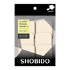 SHO-BI SPV70477 PROVENCE Compact Puff 6 Piece Square Cotton