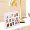 Alipis Year Photo Display Holder, White Pvc Frame, 11x9.8 Inches,