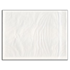 Interplas PL-PF-406 Packing List - Packing Envelope Plain Face Side Loading, 6" Length, 4.5" Width (Case of 1000)