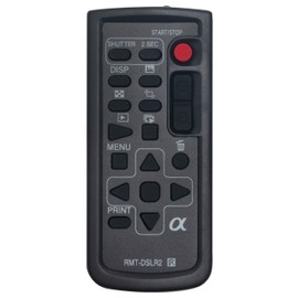 RMT-DSLR2 Replaced IR Remote fit for Sony Alpha NEX Cameras ILCA-99M2 ILCE-7RM2 ILCE-7M2 ILCE-7M2K ILCE-7S ILCE-6000 ILCE-6000L ILCE-6000Y ILCE-7 ILCE-7K ILCE-7R NEX-5T NEX-5TL NEX-5R NEX-6 ILCA-77M2
