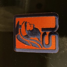 Unbranded SU SYRACUSE UNIVERSITY Vintage  Embroidered iron  On patch 2.25’’ X 2’’