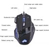Mouse Gamer Óptico USB Dragón con Luz Led RGB 5500