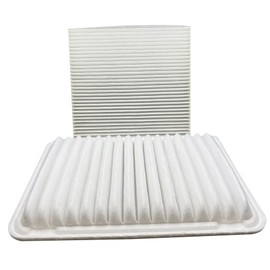 17801-0H050 87139-07010 Cabin & Air Filter Combo for 2013 Toyota Camry XLE Sedan 4-Door 2.5L 2494CC 152Cu. In. l4 GAS DOHC Naturally Aspirated
