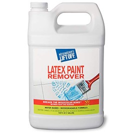 Motsenbocker's Lift Off 41401 Latex Paint Remover Removes Latex Paint and Enamel, Works on Multiple Surfaces, Water-Based, Biodegradable, 1 Gallon, Pack of 1