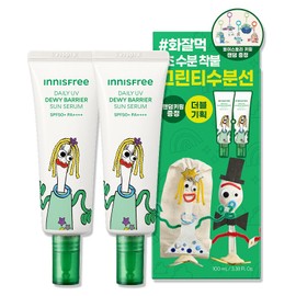 이니스프리 토이LTD 수분장벽 선세럼 SPF50+ PA++++, 50ml, 2개 Innisfree ToyLTD Moisture Barrier Sun Serum SPF50+ PA++++, 50ml, 2pcs