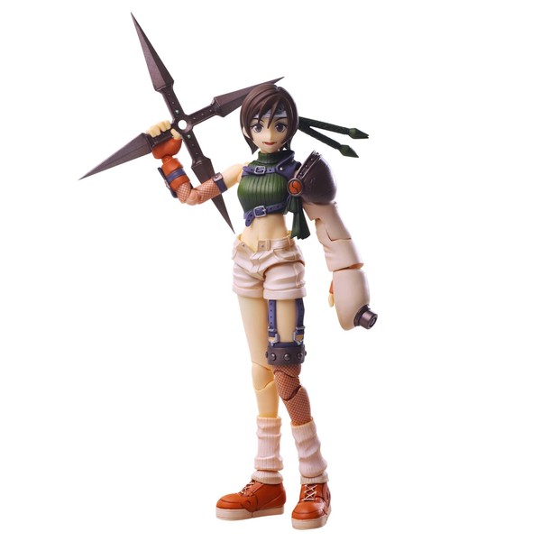 Final Fantasy VII Bling Arts Yuffy Kisaragi PVC Pre-painted Action