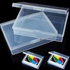 2 Packs Playing Card Case Deck Plastic Boxes Gaming Card