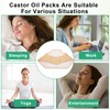 Castor Oil Pack Shoulder and Neck, Reusable Castor Oil Compress