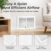 30x6 Baseboard Return Air Grille for 30"Wx6"H Duct Opening, 7/8"