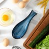 Tikooere Ceramic Spoon Rest for Stove Top,Large 8.7 Inch Spoon