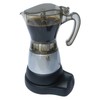 BC Classics BC-90264 6-Cup Electric Coffee Maker, Clear and Silver