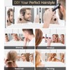 XIGETRAIL Rechargeable 3 Way Mirror for Self Hair Cutting with