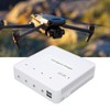 Intelligent Battery Charger with 4 Battery Ports 2 USB Ports