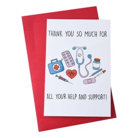 Nurse Appreciation Cards Nursing Gifts for Nurses Thank You Presents for Doctors Medical Healthcare Staff