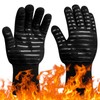 Flintronic Barbecue Gloves, Heat Resistant with 800°C, Fireproof Gloves, Baking