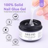 Saviland Firm Nail Glue for Tips, 15 ml Nail Glue