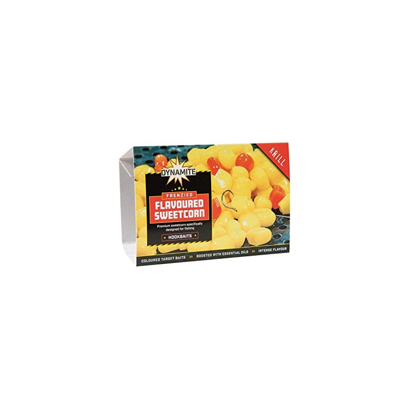 Dynamite Baits Frenzied Targ Sweet Corn Krill Yellow - 200g