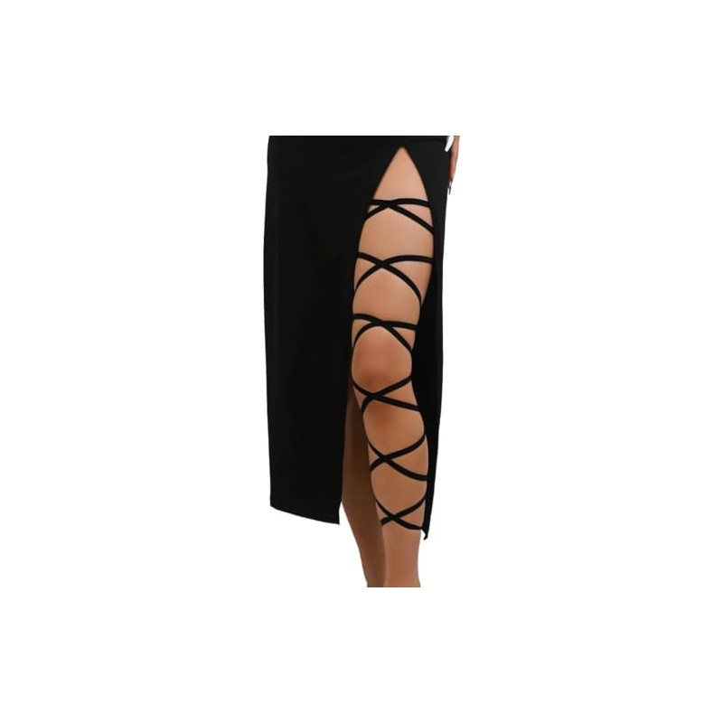 Elastische Beinbandagen für Damen, sexy Strumpfband für Damen, exotische Strumpfwaren