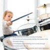 3D Motion Sensing Air Drum Kit, Portable Virtual Drum Machine