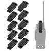 10pcs Walkie Talkie Belt Clip Clamps Intercom Belt Back Clip