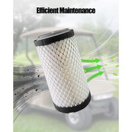 GUZIKO 10L0L Golf Cart Filter Kit with Drive & Starter Belt Fit for EZGO TXT Workhorse Medalist 1994-2009 with Robbins Motor Replace 72054G01 72024G01 72025G01 72084G01