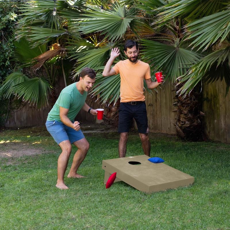 Unfinished Tailgate 2-ft x 3-ft Cornhole Boards - Scorekeeper: Add