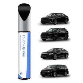 PARTS4EV Touch Up Paint Compatible with Honda Exact Match Chips and Nicks Touch Up (Raven Black(8555))