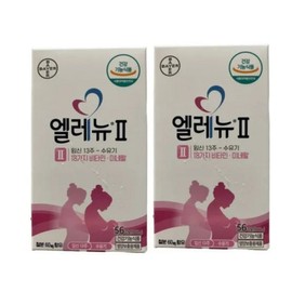 Elenyu 2nd stage pregnancy 12 weeks lactation pregnancy vitamin vitamins 2 56 capsules, 56 tablets / 엘레뉴 2단계 임신12주 수유기 임산부비타민 56캡슐 2개, 56정