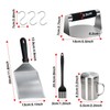 Hmseng Smashed Burger Kit, Smash Burger Press and Spatula for
