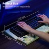 Ospelelf Keyboard Wrist Rest Pad, Comfy Ergonomic Keyboard Stand Holder,