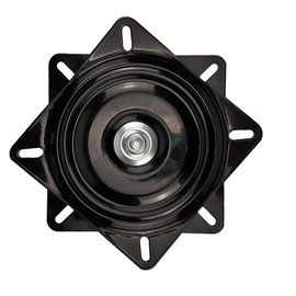 AeKeatDa 12 Inch Bar Stool Swivel Plate Replacement 360 Degree Swivel Square Turntable Base 12 Inch Ball Bearing Swivel for Swivel Chairs, bar Chairs, Rotating Brackets and More