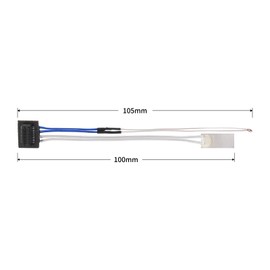 Ceramic Heater Thermistor 24V 48W Upgrade Kit 300℃ High Temperature Sensor with 1pc Fixing Clip Compatible with Bambu Lab P1P / P1S