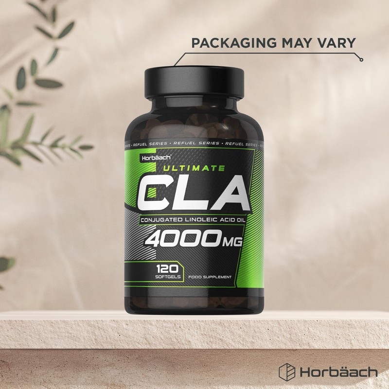 CLA Capsules 4000mg | 120 Softgels | High Strength Supplement