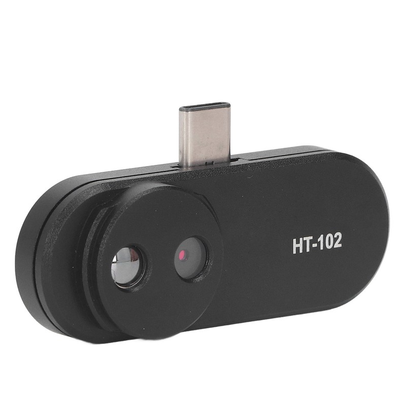 Thermal Imaging Camera Black ABS Mobile Phone Thermal Imager with