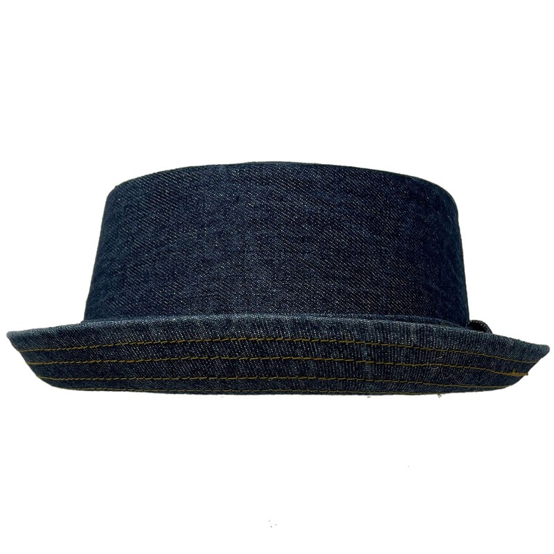 Sombrero para hombre de algodón para todas las estaciones Porkpie