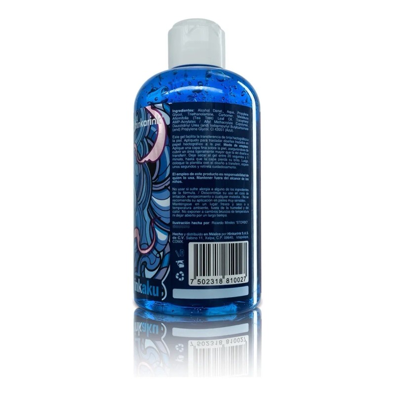 Rinkaku Azul 250ml - Tattoo Transfer Stencil | Hinkarink