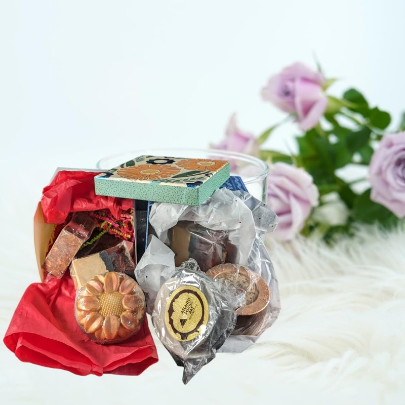 Handmade Moisturizing Artistic Soap Mystery Box (White Boxed)