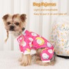 Dog Pajamas Small Sized Boy Girl, Cotton Stretchable Pet Clothes