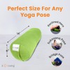 Sol Living Yoga Bolster Pillow for Restorative Yoga Meditation Bolster