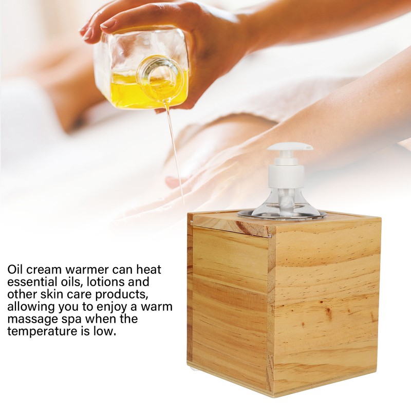 Cream Warmer Heater Adjustable Automatic Massage Oil Heater for Beauty