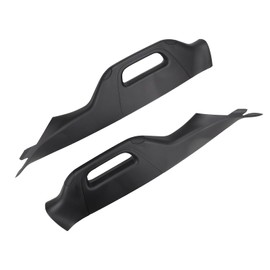 FEXON A Pillar Grab Handle Interior Trim Compatible with 2011-2016 Ford F250 F350 F450 F550 Super Duty Replace# BC3Z-2503599-AB BC3Z-2503598-AB (Left Right Driver Passenger Side, Black)
