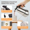 4 Cup 200ml Moka Pot Stainless Steel Espresso Coffee Maker