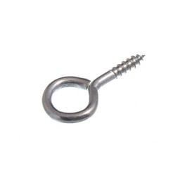 In Screw Augen 25Mm X 4 ( 2,2 mm Durchm. ) BZP Hell Stahl verzinkt ( Packung mit 100)